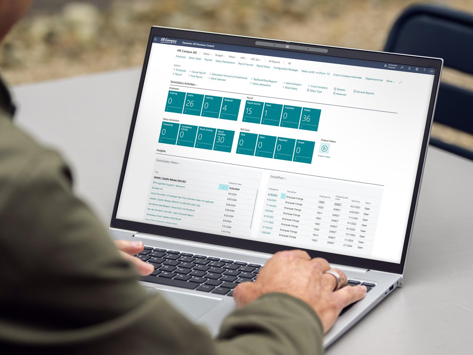 SwissSalary 365 - The payroll software
