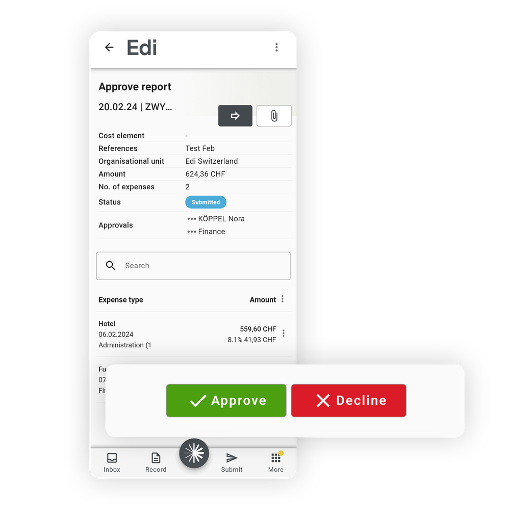 Edi Expenses - the expenses app