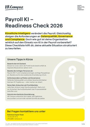 Checklist