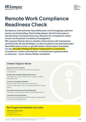 Ist dein Unternehmen bereit für Remote Work im Ausland?