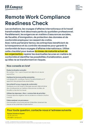 Ton entreprise est-elle prête pour le travail à distance à l’étranger ?
