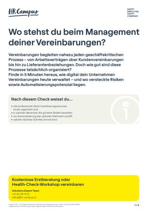 Wie digital sind deine Vereinbarungsprozesse?